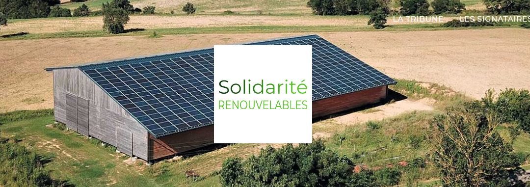[COMMUNIQUE DE PRESSE] Barbara Pompili casse la confiance dans le soutien de l’Etat aux énergies renouvelables
