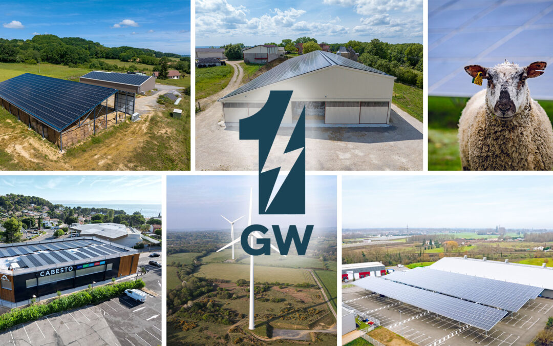 Tenergie franchit la barre du GW !