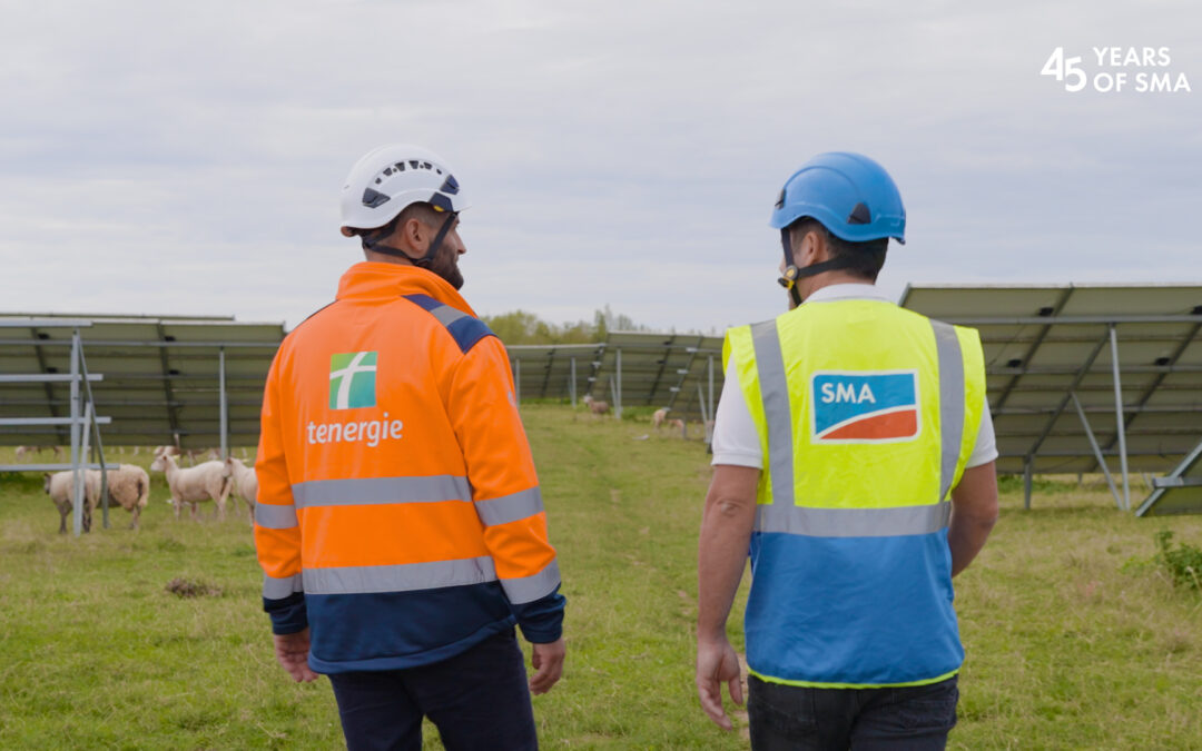 Tenergie et SMA Solar Technology AG modernisent la centrale solaire de Valence-sur-Baïse : un projet de rétrofit au service de la performance et de la souveraineté énergétique française