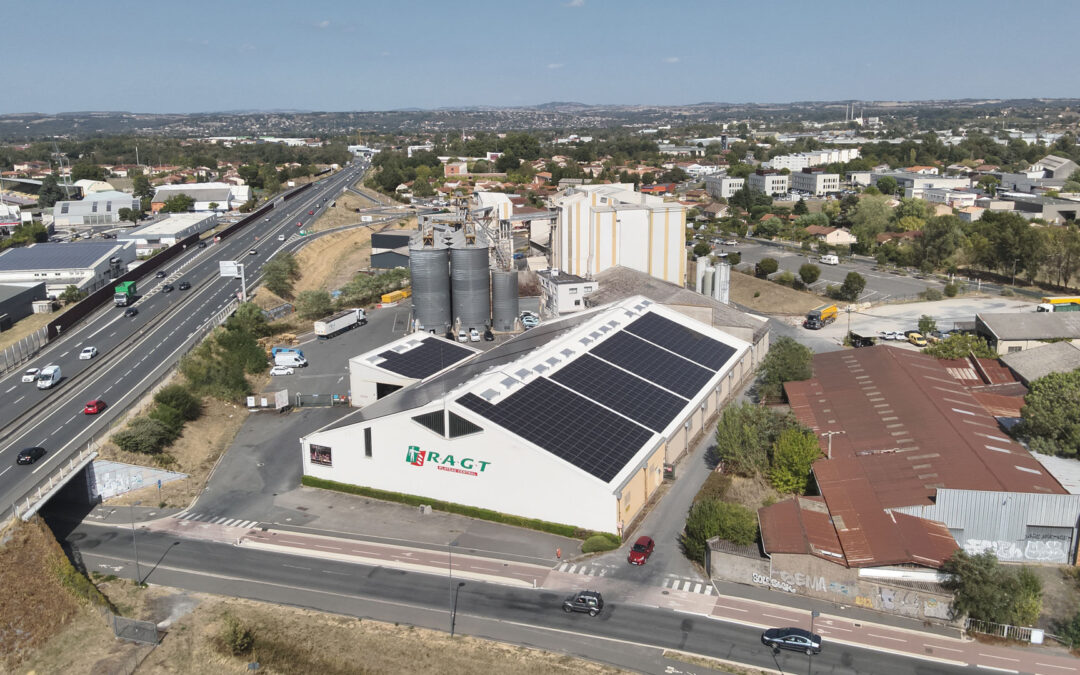 RAGT produit de l&rsquo;électricité renouvelable à Albi avec Tenergie